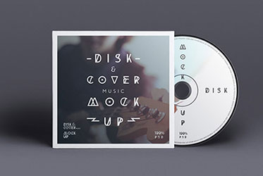 Disk cover mockup