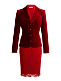 Red suit